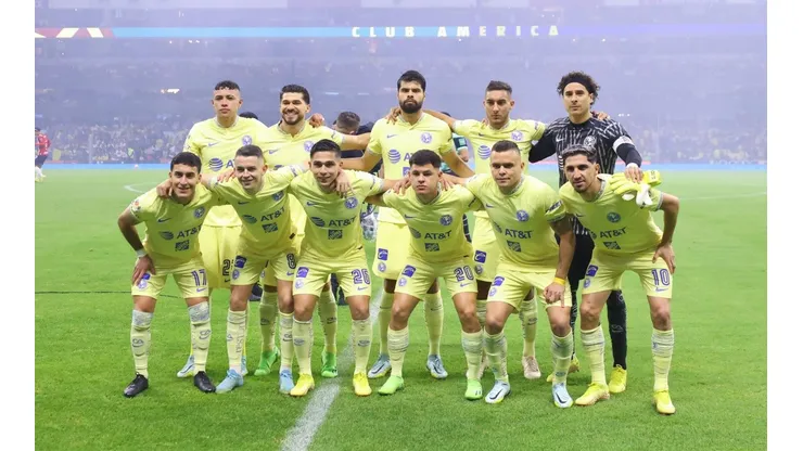Las Águilas del América en el torneo Apertura 2022.