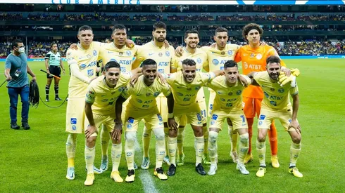 La alineación del América en la vuelta de los Cuartos de Final ante Puebla.