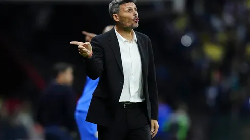 Fernando Ortiz en el partido de vuelta de los Cuartos de Final ante Puebla.