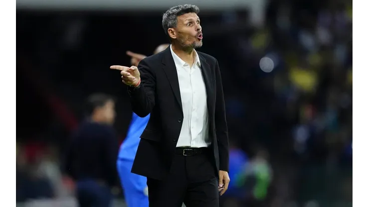 Fernando Ortiz en el partido de vuelta de los Cuartos de Final ante Puebla.