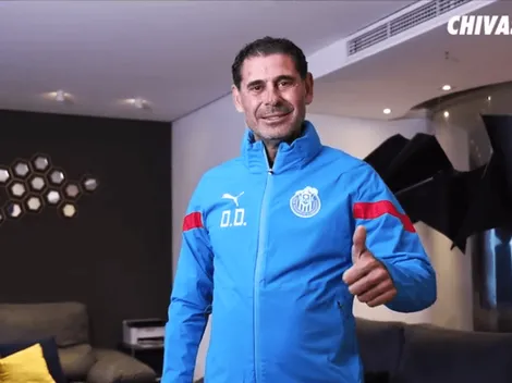 Fernando Hierro ya lució la indumentaria de las Chivas
