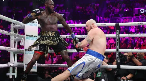 ¿Ya lo vio Andy Ruiz? Brutal nocaut de Deontay Wilder en el primer asalto sobre Helenius