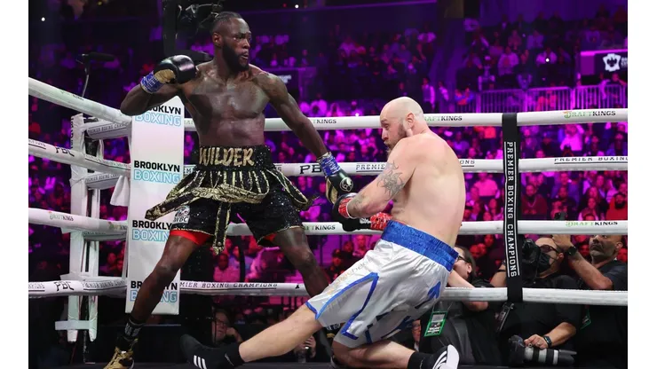 ¿Ya lo vio Andy Ruiz? Brutal nocaut de Deontay Wilder en el primer asalto sobre Helenius