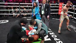 El reprochable gesto de Caleb Plant con su rival noqueado e inconsciente