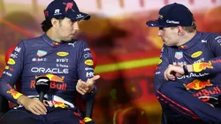 Checo se rindió ante Verstappen.