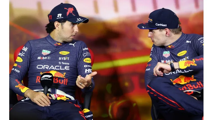 Checo se rindió ante Verstappen.