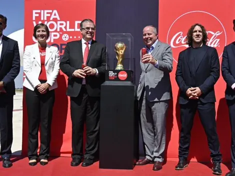 La Copa del Mundo llegó a Ciudad de México entre mariachis e invitados de honor