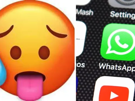 ¡Aguas!: el verdadero significado del emoji de la cara con calor de WhatsApp