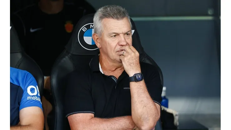 Javier Aguirre, el día de la goleada sufrida ante el Real Madrid.