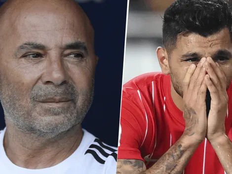 Jorge Sampaoli y su hermética respuesta por la salud de Tecatito Corona