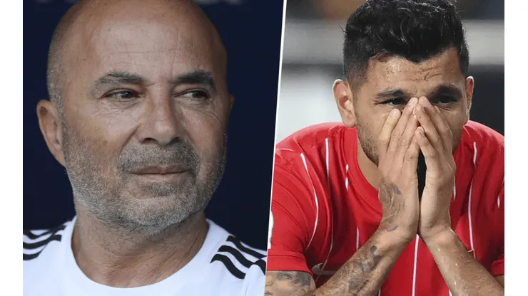 Jorge Sampaoli y su hermética respuesta por la salud de Tecatito Corona