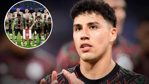 Jorge Sánchez fue titular en la derrota ante Napoli