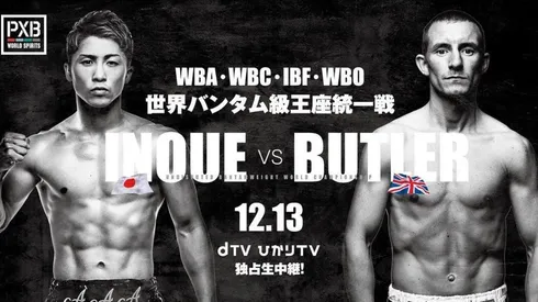 Naoya Inoue y Paul Butler con fecha para unificar los Títulos Mundiales Gallo.