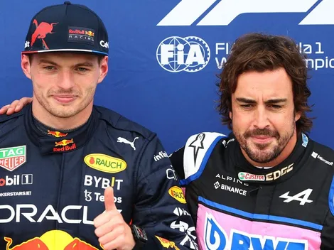 La frase con la que Fernando Alonso expresó su admiración por Max Verstappen