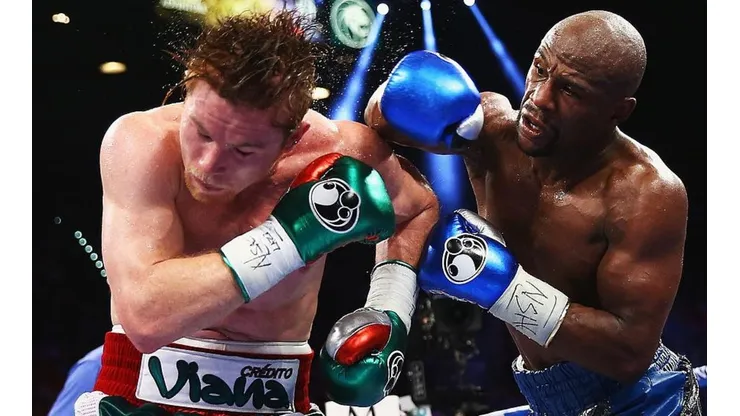 Floyd Mayweather destruyó a Canelo Álvarez.