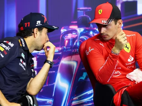 Charles Leclerc terminó dándole la razón a Checo Pérez