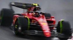 Así fue durísimo accidente de Carlos Sainz con su Ferrari.