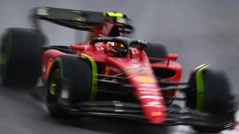 Así fue durísimo accidente de Carlos Sainz con su Ferrari.