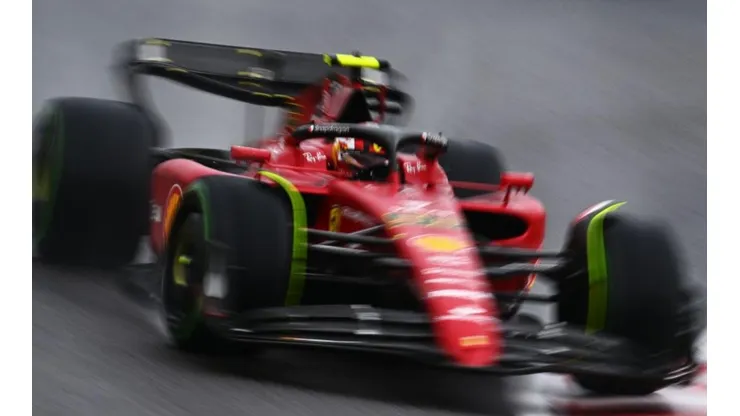 Así fue durísimo accidente de Carlos Sainz con su Ferrari.