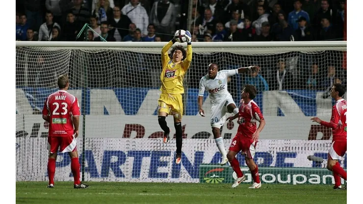 Ochoa durante su paso por la Ligue 1