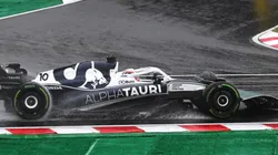 Gasly y el peligroso momento que vivió tras el accidente de Sainz.