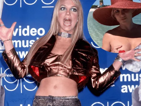 FOTOS: Britney Spears CELEBRA su libertad haciendo topless en Playa del Carmen