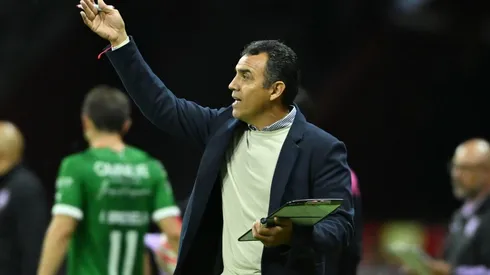 Ricardo Cadena en el último partido de la fase regular del torneo Apertura 2022.