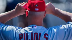 Albert Pujols en su temporada 22 en las Grandes Ligas.