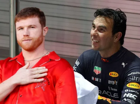 ¡Humildad! El mensaje de Canelo Álvarez a Checo Pérez por ganar el GP de Singapur