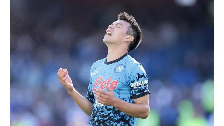Hirving Lozano Napoli 2022