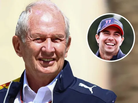 La frase de Helmut Marko que hace sonreír a Checo Pérez