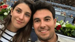 Checo Pérez y su esposa Carola Martínez