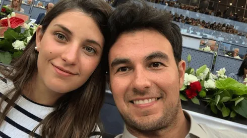 Checo Pérez y su esposa Carola Martínez