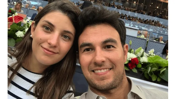 Checo Pérez y su esposa Carola Martínez