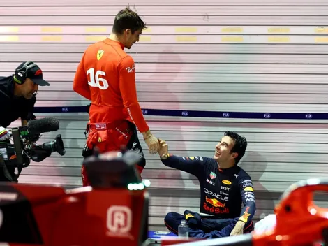La confesión de Charles Leclerc sobre el rendimiento de Sergio Pérez