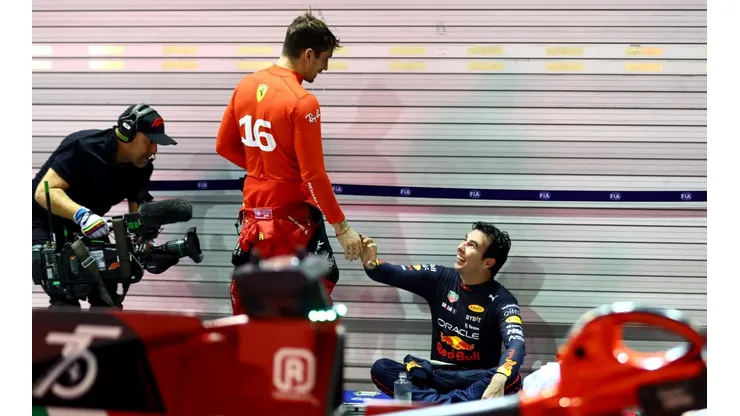 La confesión de Charles Leclerc sobre el rendimiento de Sergio Pérez