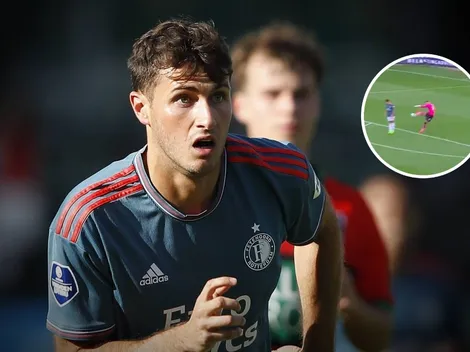 VIDEO | El increíble gol que le anularon a Santiago Giménez vs. NEC