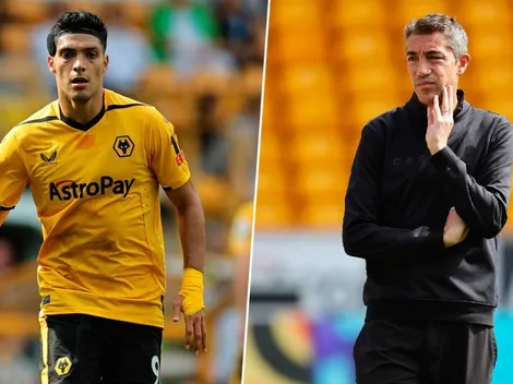 Raúl Jiménez se quedó sin DT