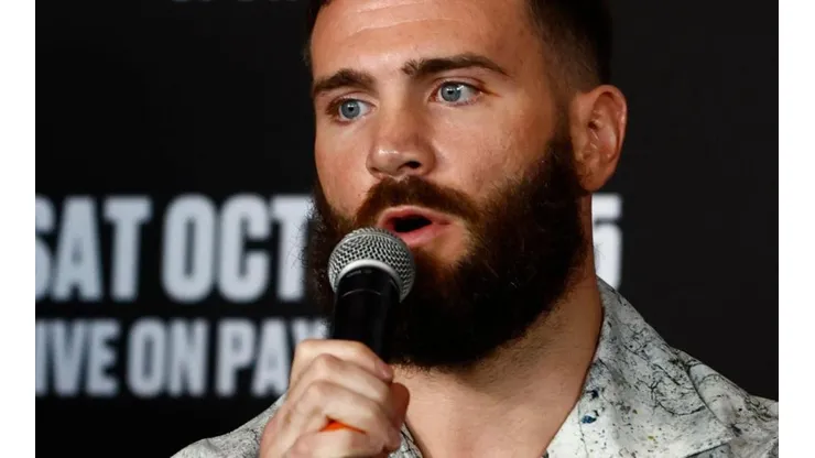 Caleb Plant le deja una advertencia a Canelo Álvarez.