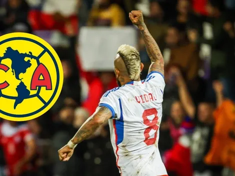 Arturo Vidal recibe regalo del América y lo muestra en redes sociales