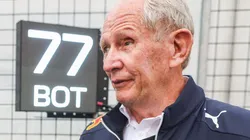 Helmut Marko reapareció en la previa de Singapur.