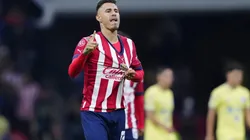 Chicote Calderón en el clásico del Apertura 2022 ante el América.