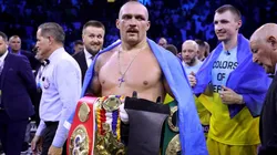 Oleksandr Usyk puso fecha para su retiro y muchos peleadores apuntan a sus títulos