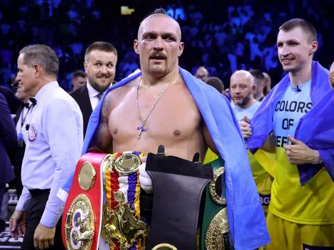 Oleksandr Usyk puso fecha para su retiro y muchos peleadores apuntan a sus títulos