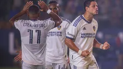 Chicharito anotó un doblete en la victoria del Galaxy