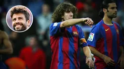 Rafael Márquez Carles Puyol Gerard Piqué FC Barcelona