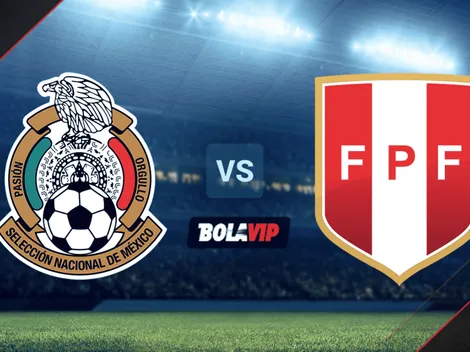 México vs. Perú, ¿cuándo, a qué hora y en qué canal ver EN DIRECTO el duelo por un Amistoso Internacional?