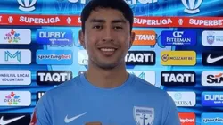 Omar Govea con el jersey del Voluntari.