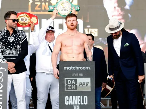 Eddie Hearn dejó claro cuál es el próximo objetivo de Canelo Álvarez