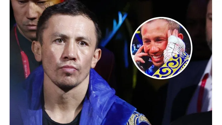 Gennady Golovkin cayó contra Canelo Álvarez.